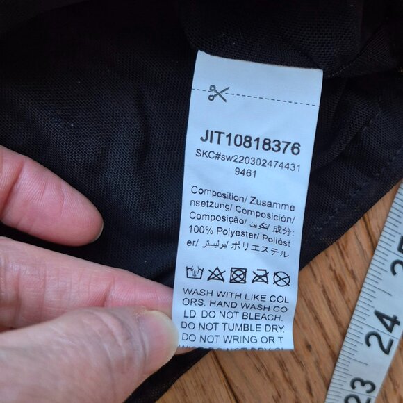 ICON Drop Shoulder Sequin Mesh Crop Blouse L Holiday Outfit - Picture 6 of 16